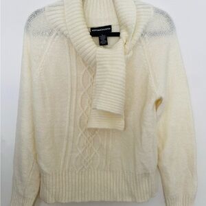 Worthington Cream Cable Knit Sweater